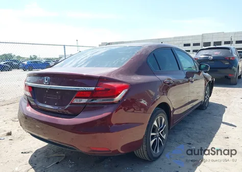 2015 Honda Civic Ex from USA, damaged, VIN 2HGFB2F86FH553206
